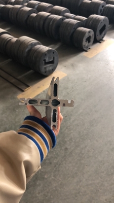 6063 T5 Anodiserende industriële aluminiumprofielen voor spoorweginspectiecamera