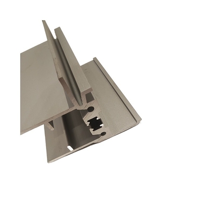 6082 T4 OEM Aluminium Extrusions Profielen Aluminium Profiel Voor Keuken Schuifdeur Handle Voor 18mm MDF