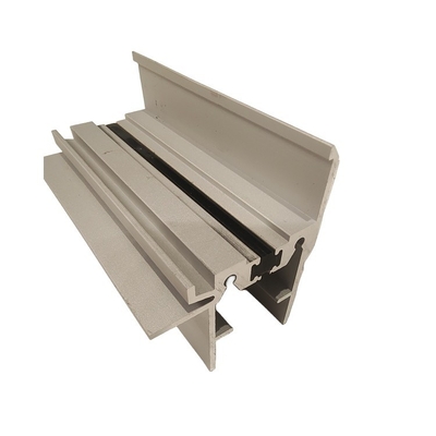 6082 T4 OEM Aluminium Extrusions Profielen Aluminium Profiel Voor Keuken Schuifdeur Handle Voor 18mm MDF
