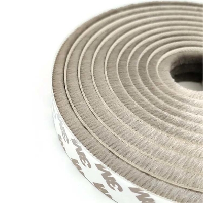 Aluminium raam en deur wol stapel weer strook voor thuis kantoor 100% PP geavanceerd materiaal