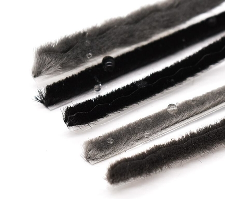 Gepersonaliseerde dikte aluminium raam en deur wol stapel weerstrook rubber weerstrook