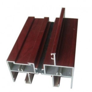 Shengxin's 6063 t6/t5 houtkorrel afwerking geëxtrudeerde aluminiumprofielen voor bouwmateriaal