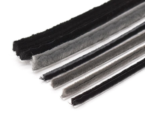 Gepersonaliseerde dikte aluminium raam en deur wol stapel weerstrook raam weerstrook