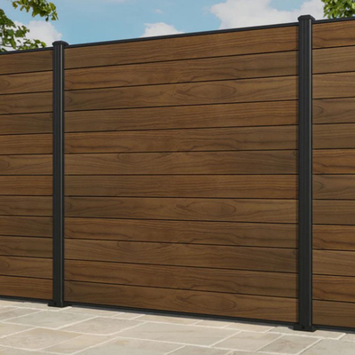 Modern ontwerp voldoet aan duurzaamheid Aluminium privacy hekken met aanpasbare dikte
