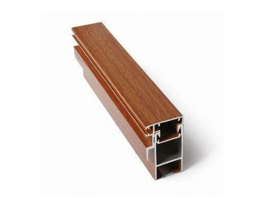 Simil Hout Aluminium Hout Graan Poedercoating Profiel Voldoet Aan Internationale Normen