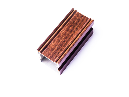 6000 serie T3-T8 Shengxin Houtkorrel Afwerking Aluminium Hollow Profiel voor decoratie