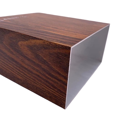 6000 serie T3-T8 Shengxin Houtkorrel Afwerking Aluminium Hollow Profiel voor decoratie