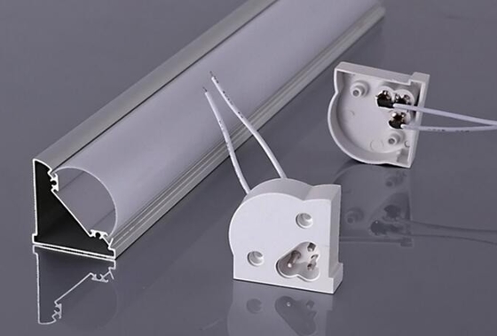 Led strip aluminium extrusiebalkprofiel/kanalen met lasverwerking