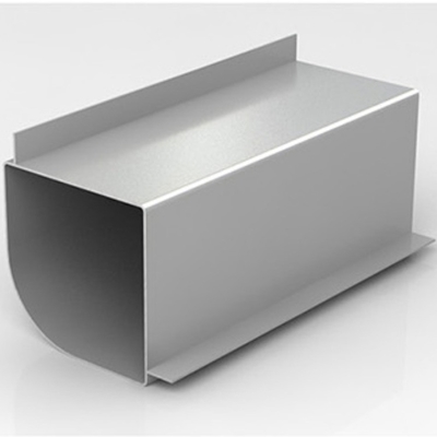 Shengxin Aluminium 15 mm Wit Aluminium Extrusie Profiel met Punching Processing Service