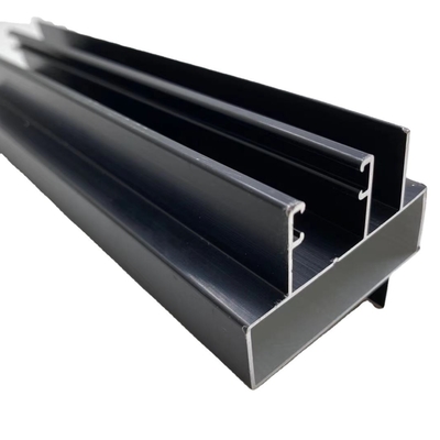 Custom logo Acceptabele vierkant rechthoekige aluminium profielen voor ramen en deuren