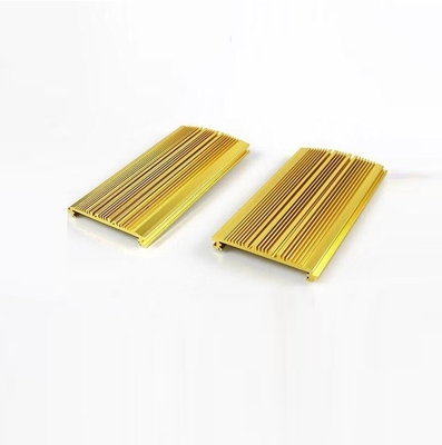 T5 T6 Anodiseerde aluminiumverwarming voor een elektronische doos op de muur die op maat is geëxtrudeerd
