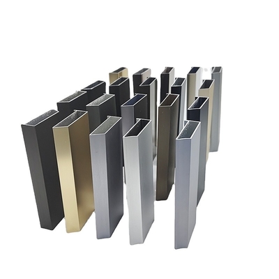 Aluminiumprofielen voor ramen en deuren van de 6000-serie met poederlaag