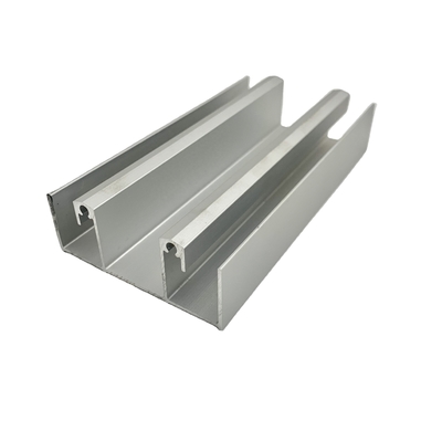 Professionele afwikkelingsservice Champagne geanodiseerd aluminiumprofiel met natuurlijke afwerking