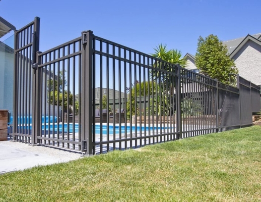 Tuin hek T5 Temper 6063 Aluminium buizen met aangepaste tolerantie en poedercoating