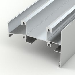 Profiel van de structuur Duurzame poedergecoate aluminiumprofielen voor ramen en deuren