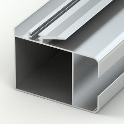 Profiel van de structuur Duurzame poedergecoate aluminiumprofielen voor ramen en deuren