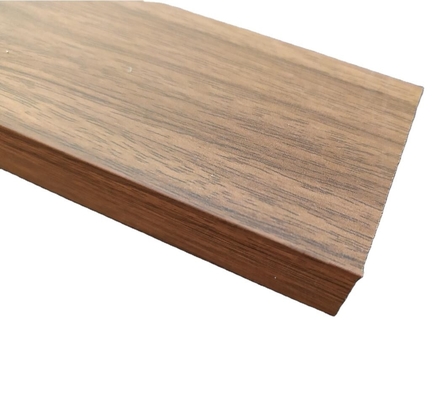 Decoratieve houtkleur aluminium profielen met T3-T8 temperatuur en 0,8 mm-2,0 mm dikte