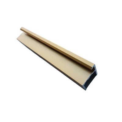 Gepersonaliseerde kleur Titanium Gold Aluminium Kledingkast Extrusie Profielen GB5237-2017 Standard