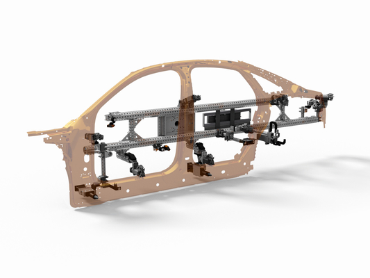 T5 Temperatuur aangepaste aluminium extrusieprofielen voor EGT Euro Gripper Tooling System