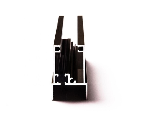 Bronzen geanodiseerd aluminium-extrusieruimte met 6063 aluminium legeringsstructuur