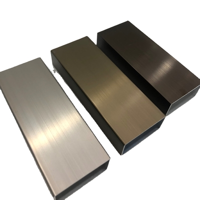 Extrudeerd aluminium geanodiseerd profiel in brons afwerking voor stevige deur- en raamframes