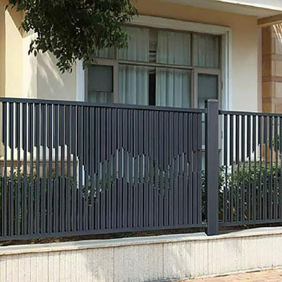 Pool hek Grade 6000 serie Aluminium siermetalen hekpaneel voor bescherming