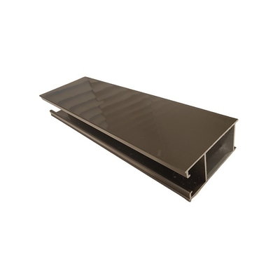 5.8-6.0M Lengte Custom Aluminium hek hek met decoratief paneel en Punching Service