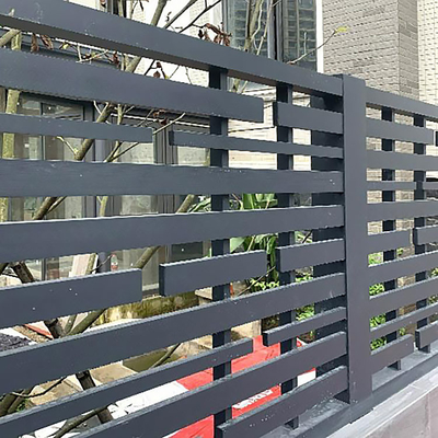 Aluminiumprofiel van legering voor hekken Dekoratieve deur Aluminium hekken