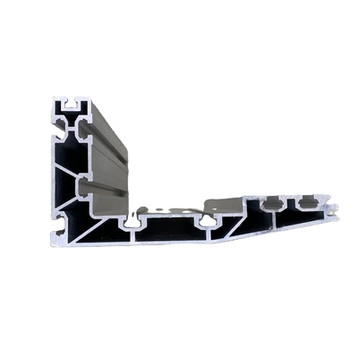 Temperatuur T4-T5-T6 6061 T6 Op maat gemaakte zilveren geanodiseerde extrusie aluminium treinbaan