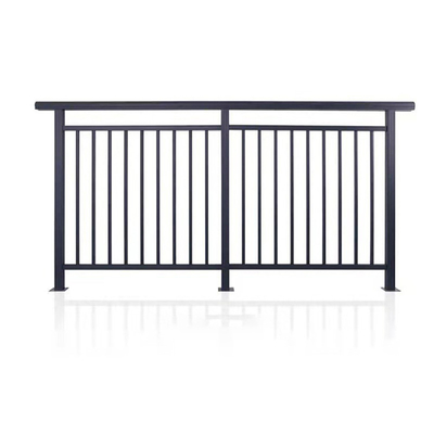 Persoonlijke dikte geanodiseerde aluminium balustrades Railing systeem en hek voor doe-het-zelf