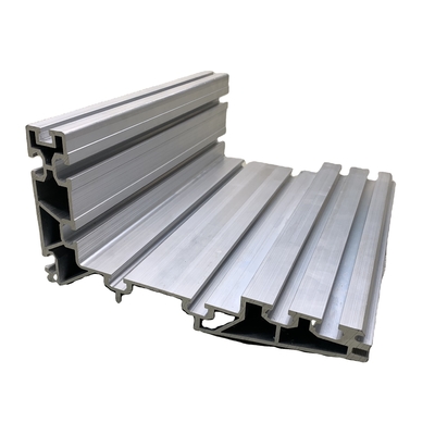 Temperatuur T4-T5-T6 6061 T6 Op maat gemaakte zilveren geanodiseerde extrusie aluminium treinbaan