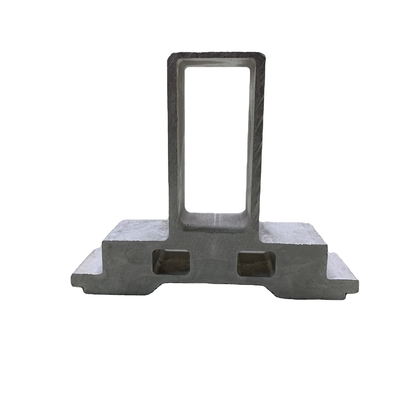 Temperatuur T4-T5-T6 6061 T6 Op maat gemaakte zilveren geanodiseerde extrusie aluminium treinbaan