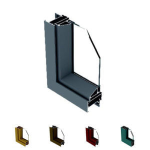 Aluminiumprofiel Automatische open stijl voor gepersonaliseerde industriële horizontale deuren CN ANH