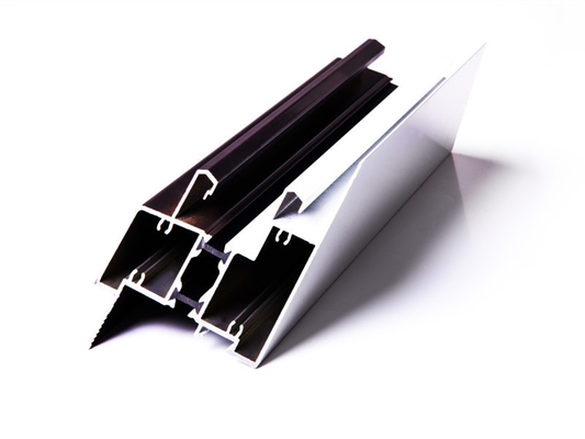 Dubbel geglazuurd frame 6063 T5 Aluminiumprofiel voor Casement Window binnen 5.8-6.0M Lengte