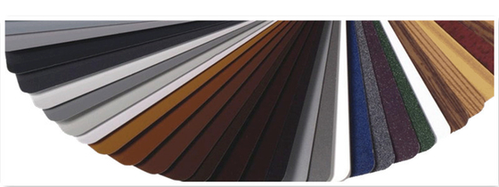 Dubbel geglazuurd frame 6063 T5 Aluminiumprofiel voor Casement Window binnen 5.8-6.0M Lengte