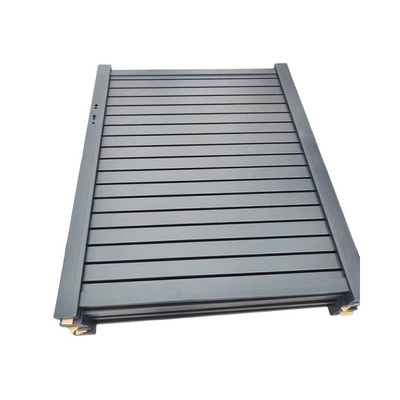 Buiten decoratief paneel hek en poort Custom Aluminium hekken systeem 5.8-6.0M Lengte