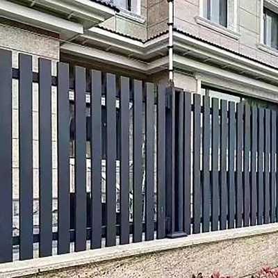 Buiten decoratief paneel hek en poort Custom Aluminium hekken systeem 5.8-6.0M Lengte