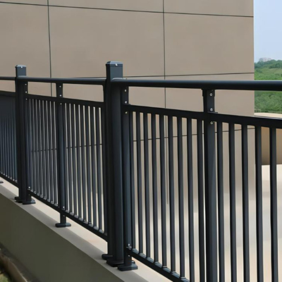 Horizontale tuin hek Privacy Aluminium Slat panelen met zwarte poedercoating Dorado