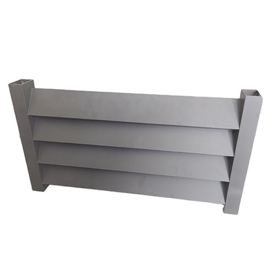Persoonlijke grootte Poeder gecoate aluminium profielen hek SX109 Temperatuur T3-T8 Custom