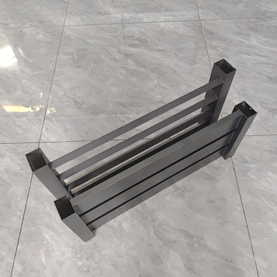 Persoonlijke grootte Poeder gecoate aluminium profielen hek SX109 Temperatuur T3-T8 Custom