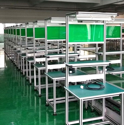Montagelijn Aluminiumprofiel Werktafel Industriële extrusie Aluminiumprofiel Gebruikt