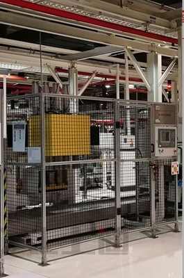 Industrieel veiligheidshek Aluminiumprofielen voor machinebeschermers Gemakkelijke montage Veiligheidsrails