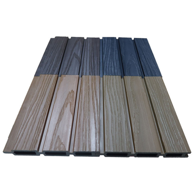 Buiten Tuin Privacy Aluminium en WPC paneel hek Muur deurpoort met 0,30mm Dikte