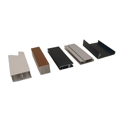 Rustieke ontwerp stijl Aluminiumprofiel kantoor scheidingswand met aluminiumlegering en glas