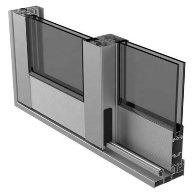 SHENGXIN 6000-serie Aluminium deurframe Profiel voor deuren en ramen 5.8-6.0M Lengte