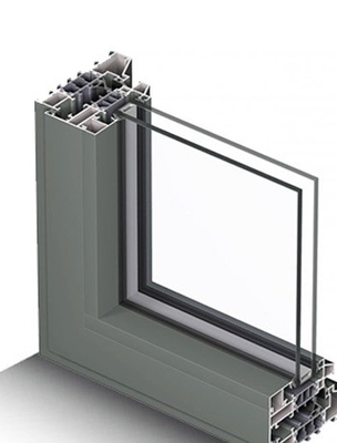 Chinese design stijl aluminium extrusie profiel voor horizontale ramen voor betaalbare prijs