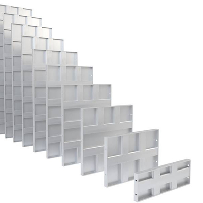 Persoonlijke aluminium extrusieprofiel voor de constructie van moderne bouwsystemen
