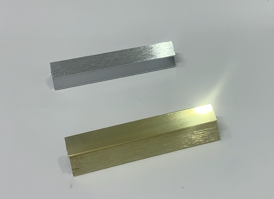 Aluminium profiel tegel trim rand voor keramische tegels Grade 6000 serie Lengte 5,8-6,0M
