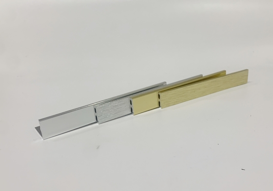 Aluminium profiel tegel trim rand voor keramische tegels Grade 6000 serie Lengte 5,8-6,0M
