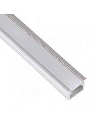 Aluminium-extrusie-LED-profiel voor decoratieve verlichting Zilver Tolerantie ± 1% Shengxin
